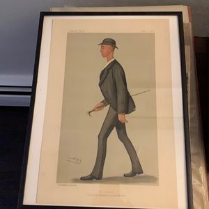 Antique Vanity Fair Print “H. Searle” by Spy